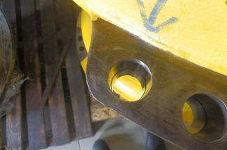 恢复轮毂螺栓孔的公差